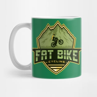 Fat Bike Cycling For Offroad Bike Lovers Mug